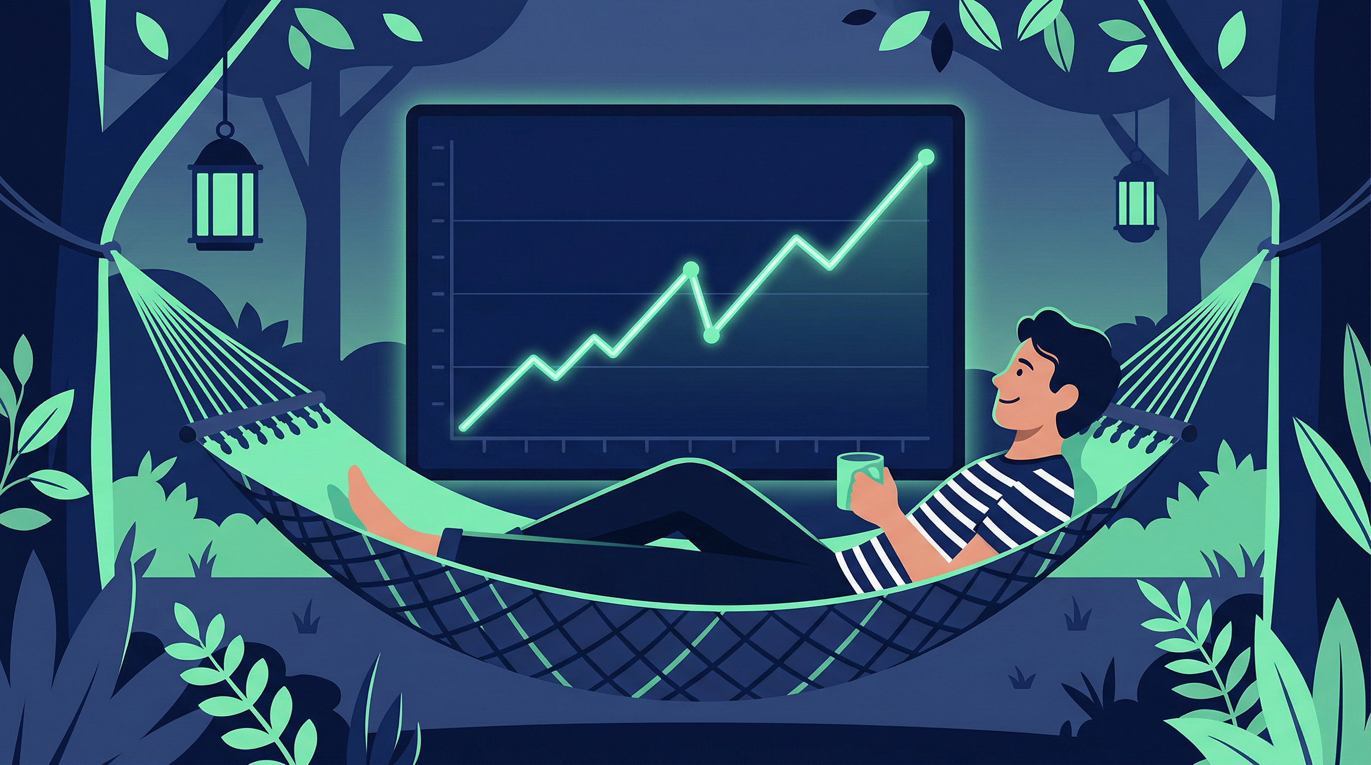 Q1 2026 portfolio check-in — VTI performance chart showing pullback from January highs